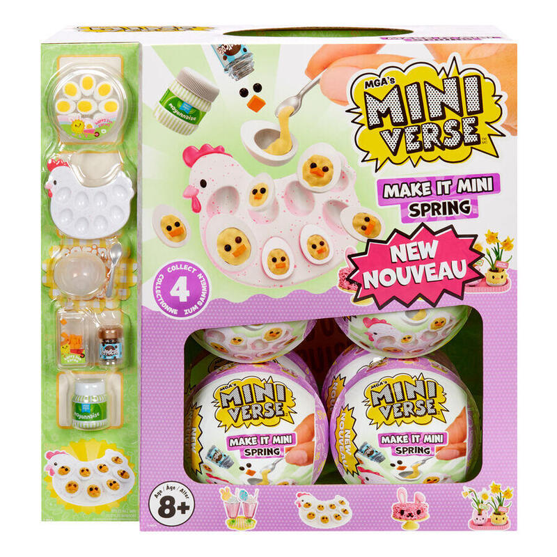 Pack De 15 Unidades - Capsula Sorpresa Miniverse Make It Mini Spring Surtido