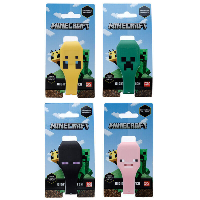 Pack De 16 Unidades - Reloj Digital Minecraft