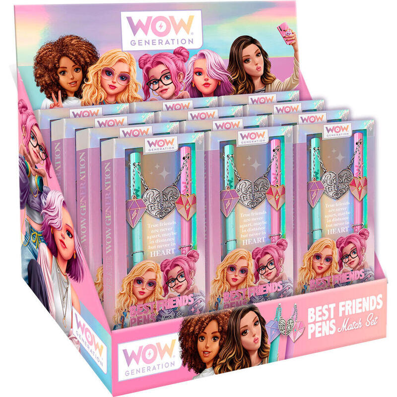 Pack De 18 Unidades - Boligrafos Mejores Amigas Wow Generation