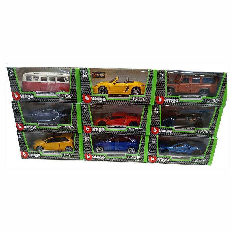 Pack De 18 Unidades - Coche Deportivo Clasico Surtido