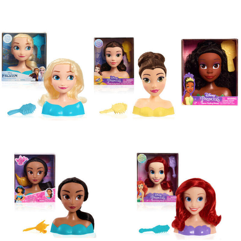 Pack De 18 Unidades - Mini Busto Princesas Disney Surtido