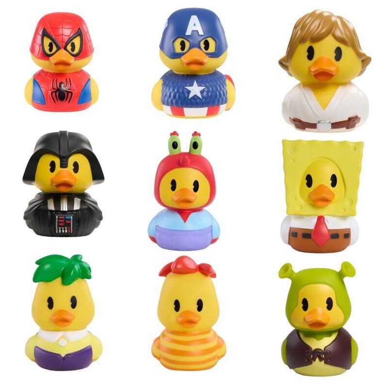 Pack De 18 Unidades - Pato Goma Wave 3 Disney 6cm Surtido