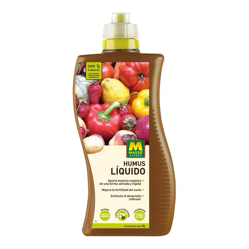 Pack De 2 Unidades - Abono Hummus Liquido 1 L. 231092 Massó