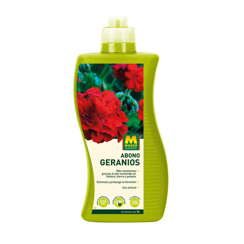 Pack De 2 Unidades - Abono Para Geranios 1 L. 231083 Massó
