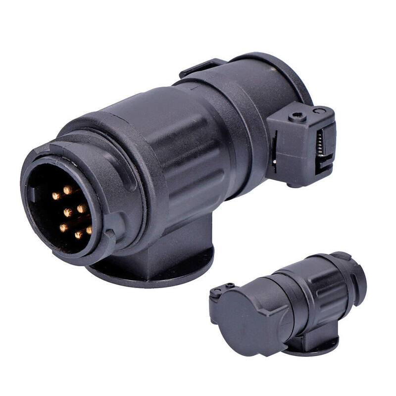 Pack De 2 Unidades - Adaptador Impermeable De Remolque 7 A 13 Pins