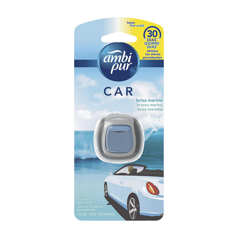 Pack De 2 Unidades - Ambipur Car Desechable Brisa Marina