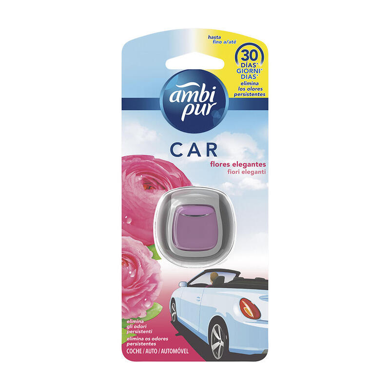 Pack De 2 Unidades - Ambipur Car Desechable Frescor Floral