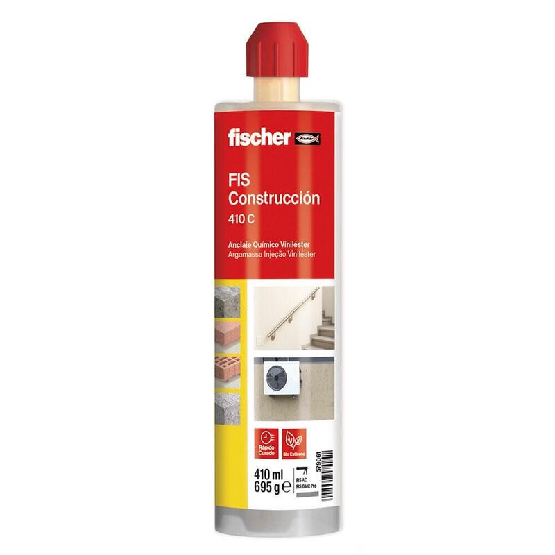 Pack De 2 Unidades - Anclaje Químico Fis Construcción 410 C