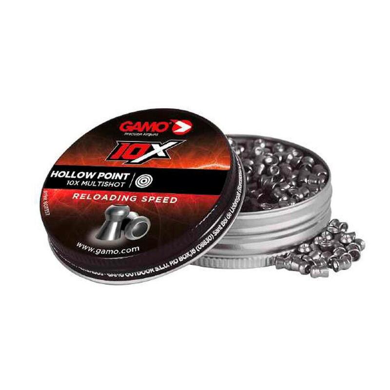 Pack De 2 Unidades - Balines Hollow Point 10x Accutek Calibre 4,5 Mm (.177) 0,49 G (7,6 Gr) 500 Uds