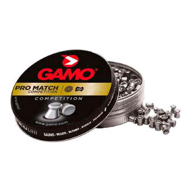 Pack De 2 Unidades - Balines Pro Match Competition Calibre 4,5 Mm (.177) 0,49 G (7,56 Gr) 250 Uds