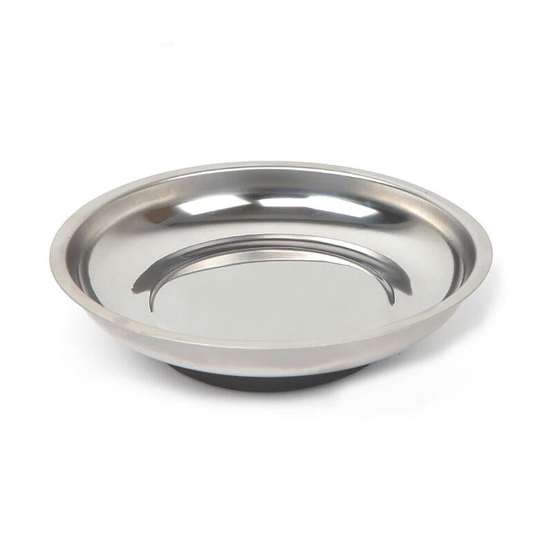 Pack De 2 Unidades - Bandeja Metálica Redonda Magnética 148 Mm