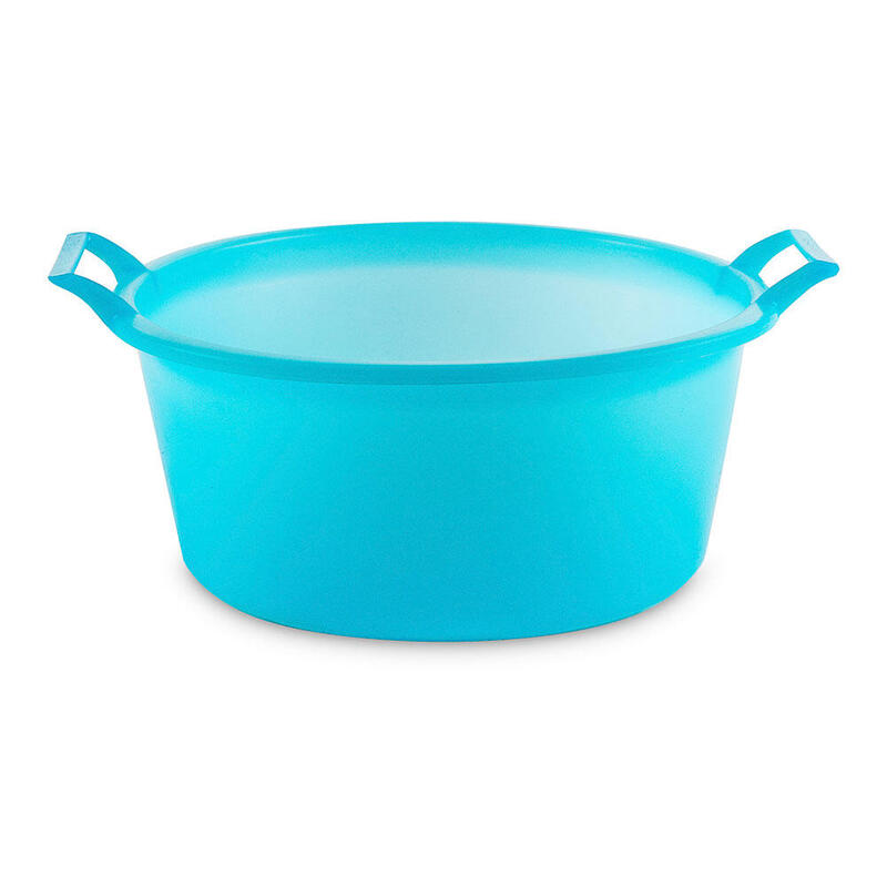 Pack De 2 Unidades - Barreño Redondo 7l/33cm Azul 6410 Ø33x16cm Barbosa - Universal