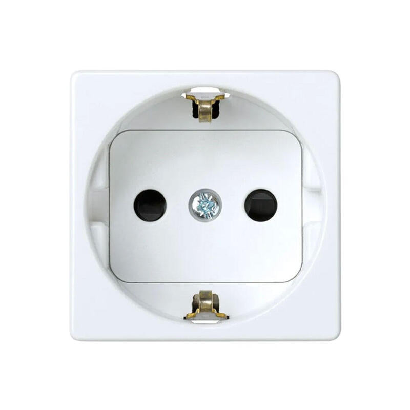 Pack De 2 Unidades - Base Enchufe 2p+T Schuko Serie 27 Blanco