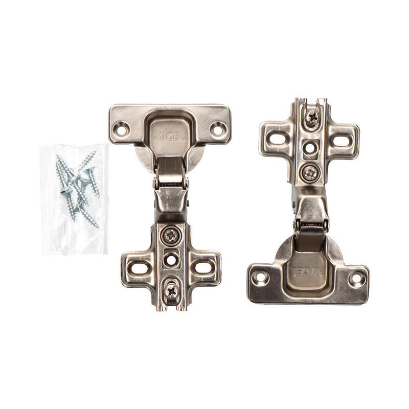 Pack De 2 Unidades - Blister Bisagra Cazoleta S-Ac Bc02 35mm Zn Edm