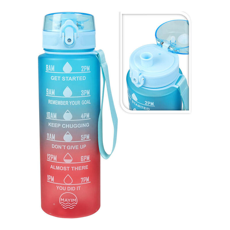 Pack De 2 Unidades - Botella De Deporte 1000ml