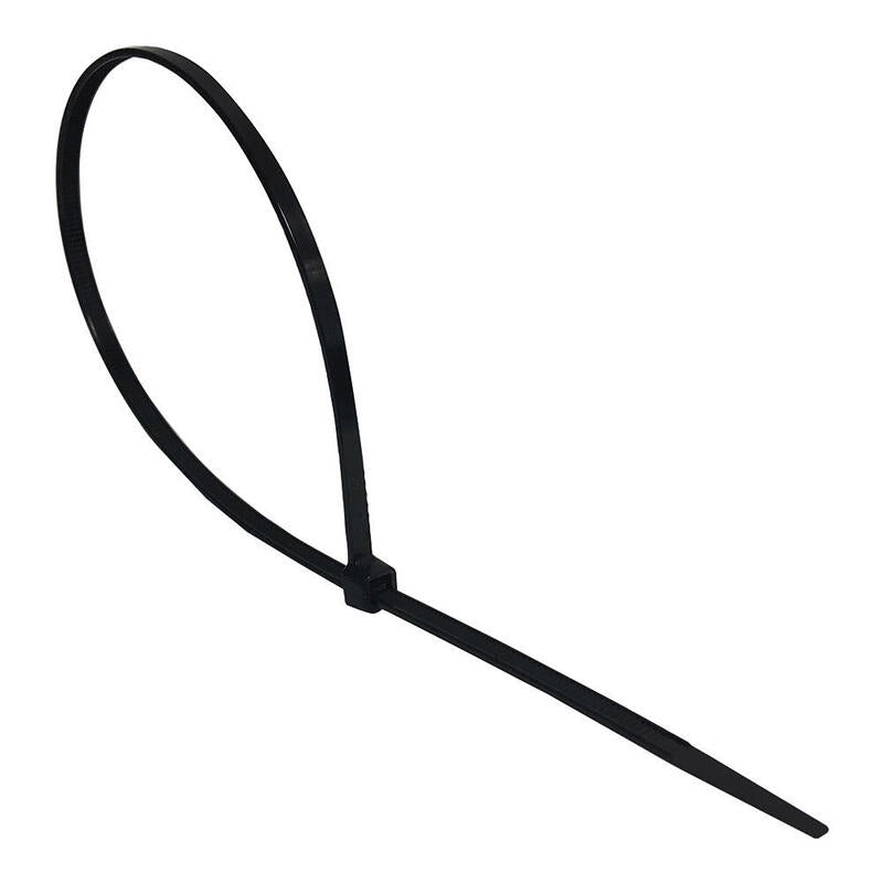 Pack De 2 Unidades - Brida Nylon 4,8 X 370 Mm Negra, 100 Uds