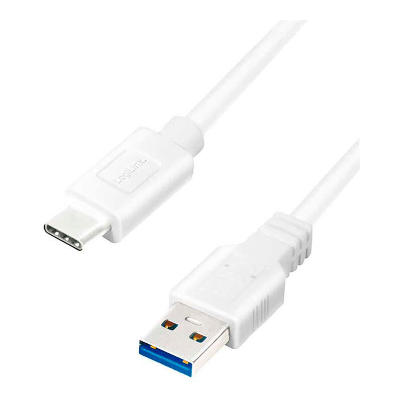 Pack De 2 Unidades - Cable Carga+Datos Usb A-C 1m Smartphone Android Logilink