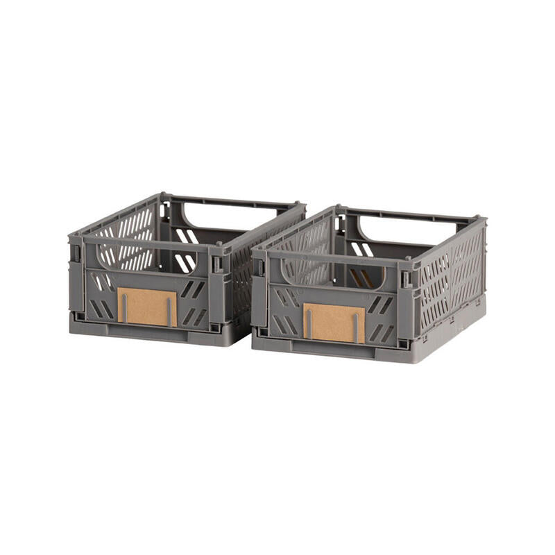 Pack De 2 Unidades - Caja Almacenaje Plegable 17x12.5x7cm Set 2 Piezas