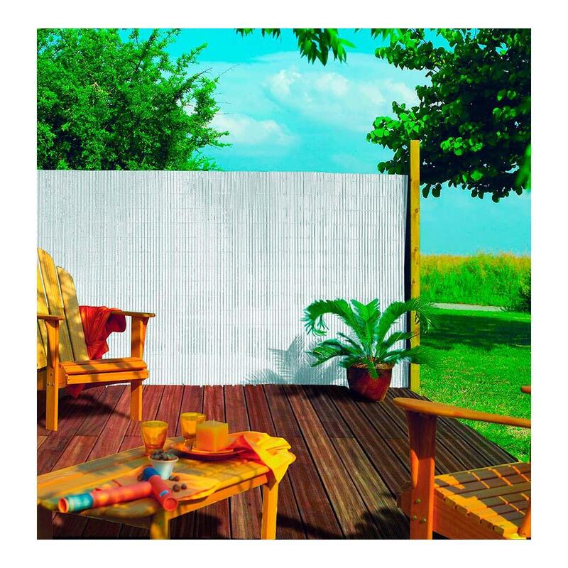 Pack De 2 Unidades - Cañizo Oval Plasticane Color Blanco 1x3m Faura