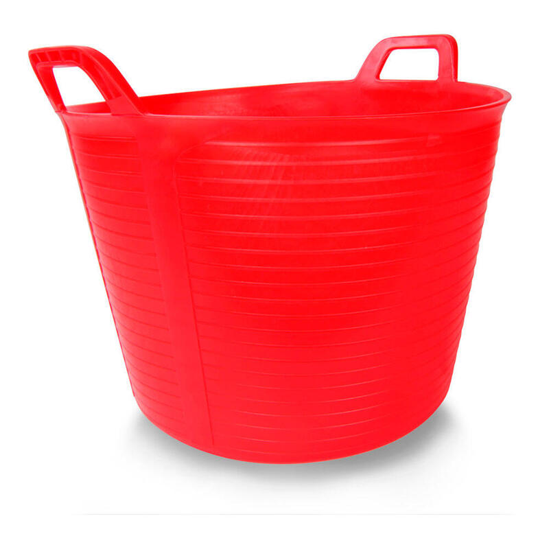 Pack De 2 Unidades - Capazo Plástico Rojo N° 3 40 L