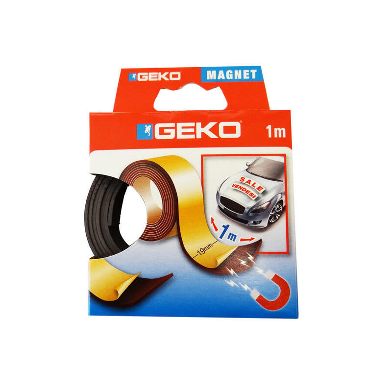 Pack De 2 Unidades - Cinta Adhesiva Magnetica 1m X 19mm