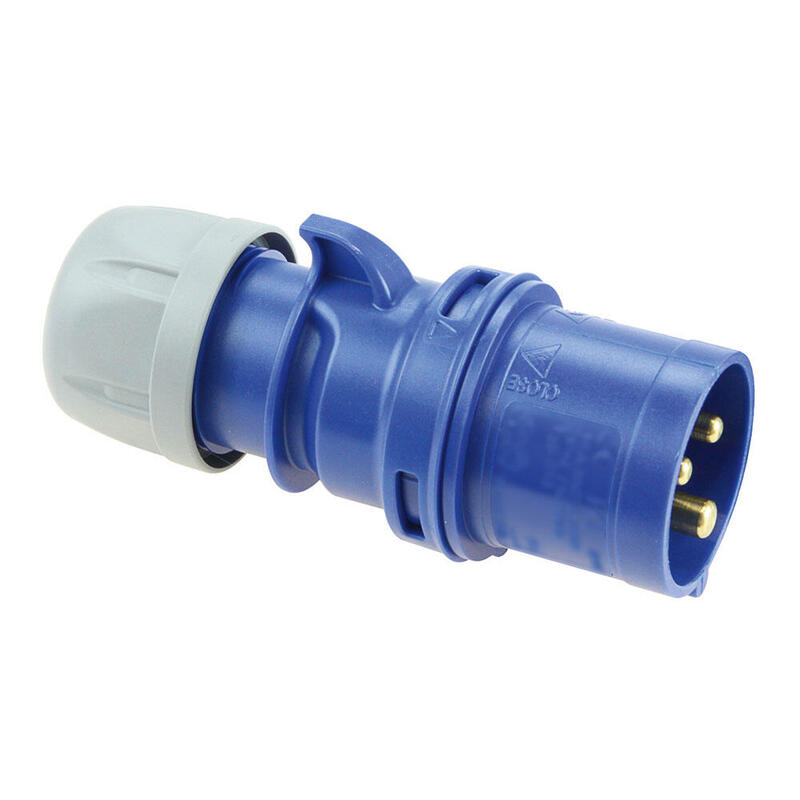 Pack De 2 Unidades - Clavija Cetac 2 P+T Azul 16a Solera 902131a