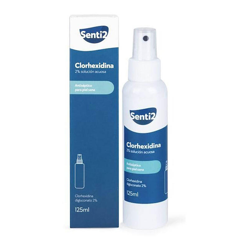 Pack De 2 Unidades - Clorhexidina Antiséptico 125 Ml Para Piel Sana