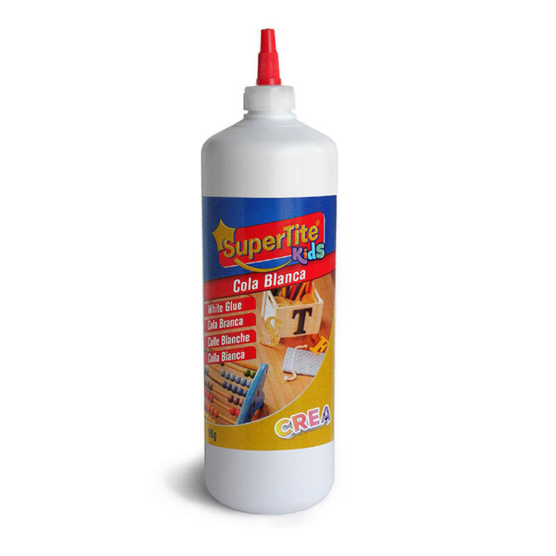 Pack De 2 Unidades - Cola Blanca Escolar, Bote 1kg