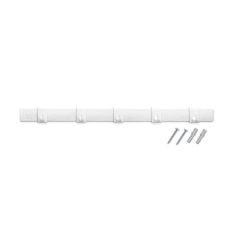 Pack De 2 Unidades - Colgador Multiple Blanco (Blister) Inofix