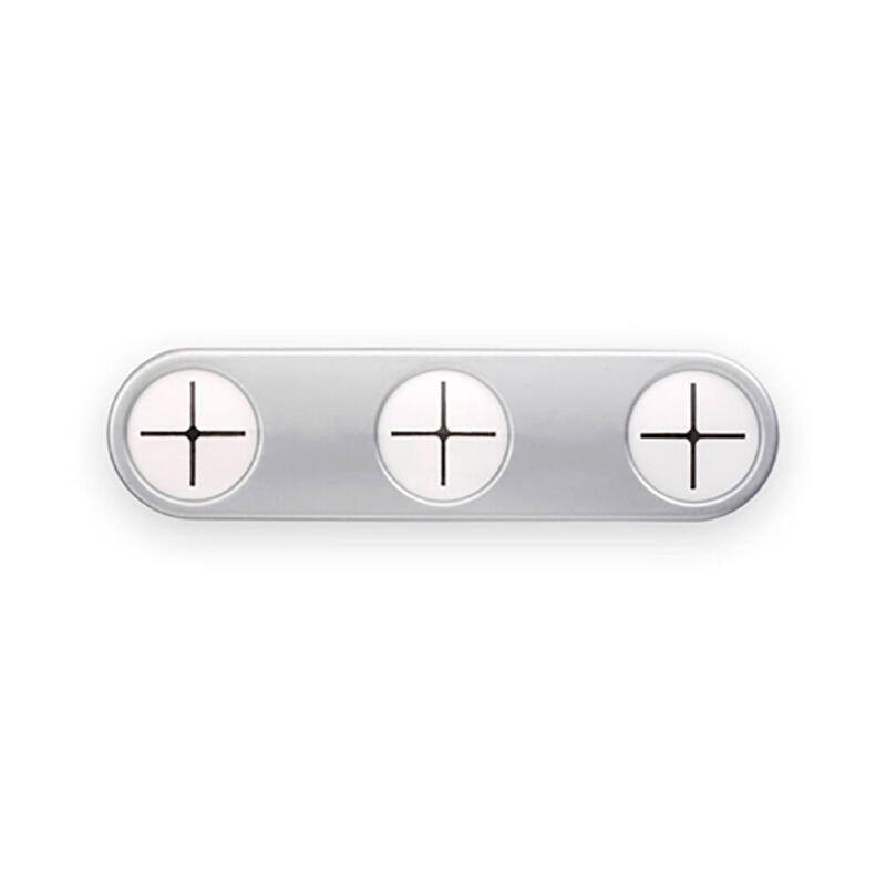 Pack De 2 Unidades - Colgador Paños Cocina Adhesivo Cromo Mate (Blister) Inofix