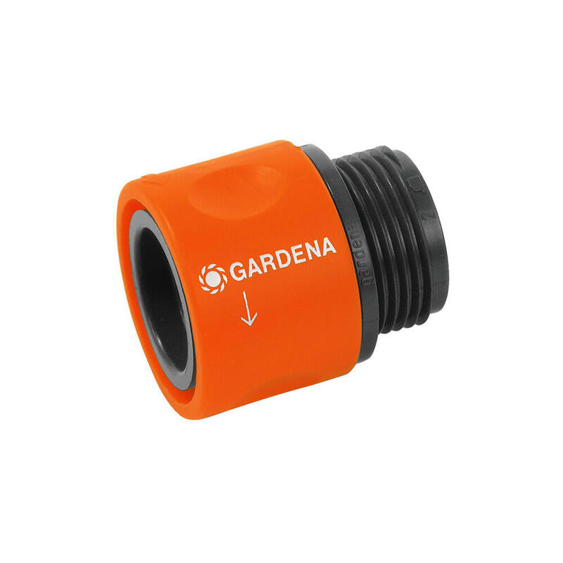 Pack De 2 Unidades - Conector Rosca Macho 26,5mm (3/4") Para Manguera Al Adaptador (Blister) Gardena