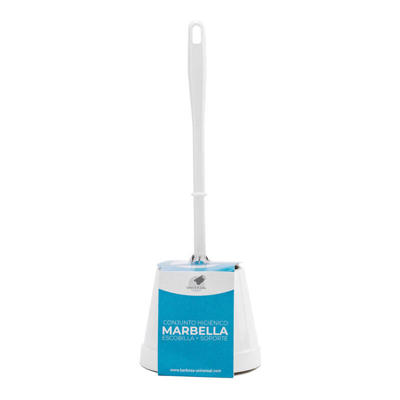 Pack De 2 Unidades - Conjunto Marbella (Escobilla+Soporte) 1610 Ø13cm 37,5cm Barbosa - Universal