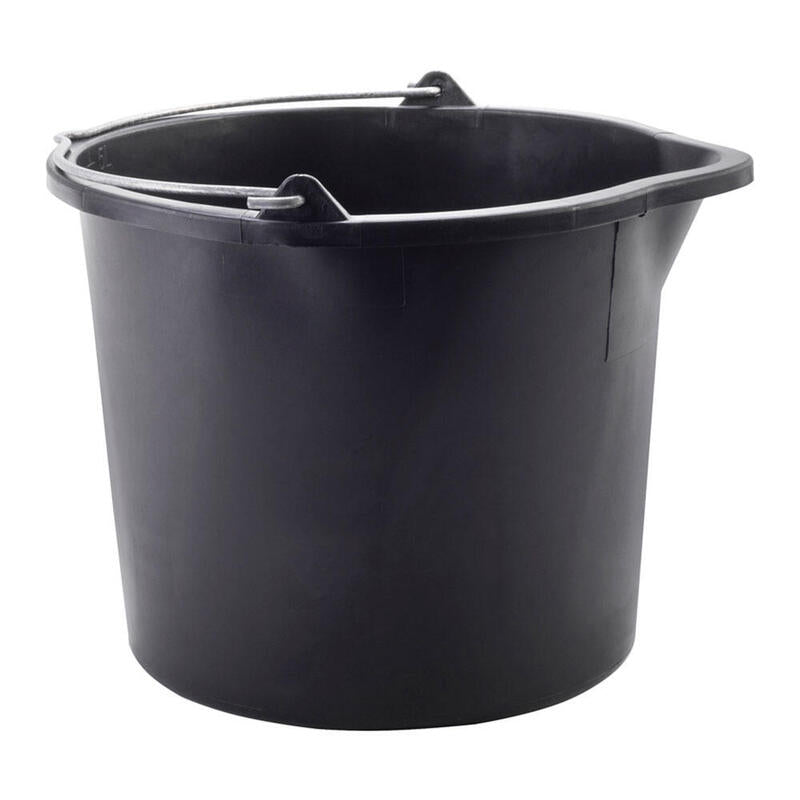 Pack De 2 Unidades - Cubo De Construccion 5l Con Pico 6595 Ø23,5x18,3cm Barbosa - Universal