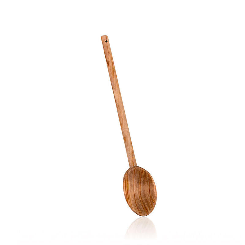 Pack De 2 Unidades - Cuchara Oval De Madera De Olivo. Largo: 30cm. Metaltex