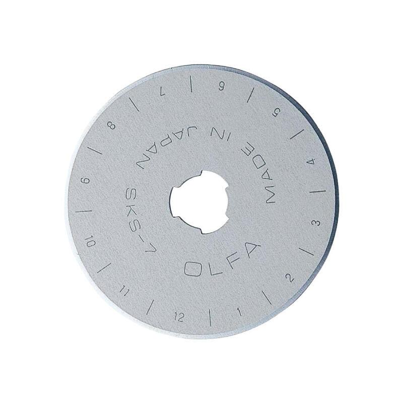 Pack De 2 Unidades - Cuchilla Circular Rb45-1 Plateada 45 X 0,3 Mm