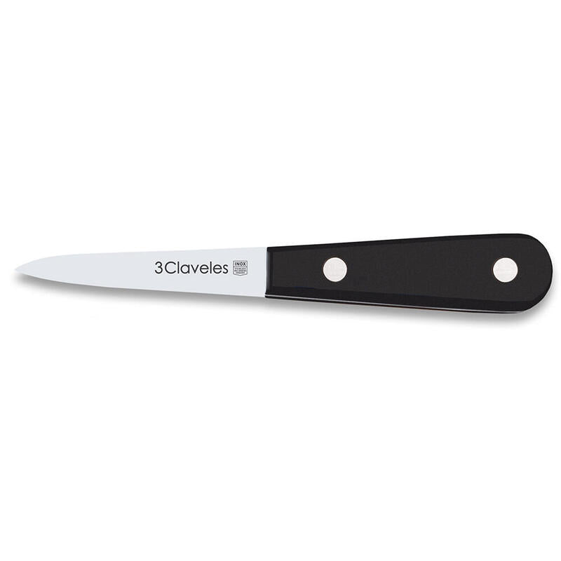 Pack De 2 Unidades - Cuchillo Abre Ostras De Acero Inoxidable Con Mango Pom, 7 Cm