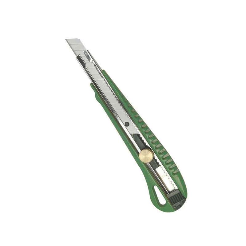 Pack De 2 Unidades - Cúter Metal H.9mm Con Traba A Rueda C209 Mota