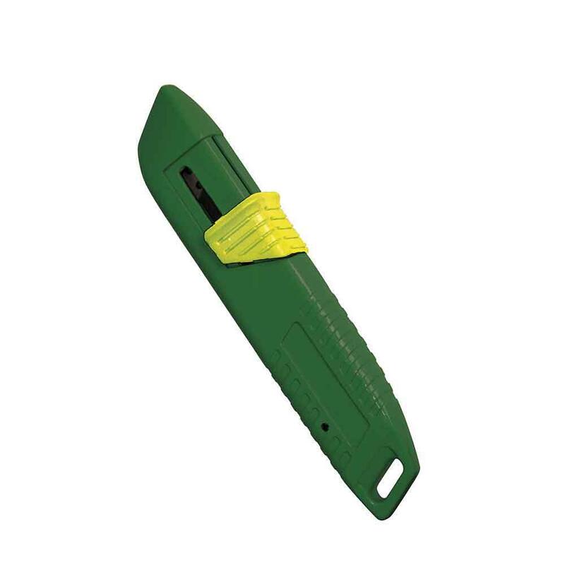 Pack De 2 Unidades - Cúter Metalico Automatico Hoja Trapezoidal C110 Mota