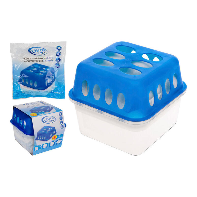 Pack De 2 Unidades - Deshumidificador 350g (Incluye 2 Cargas De 350g)