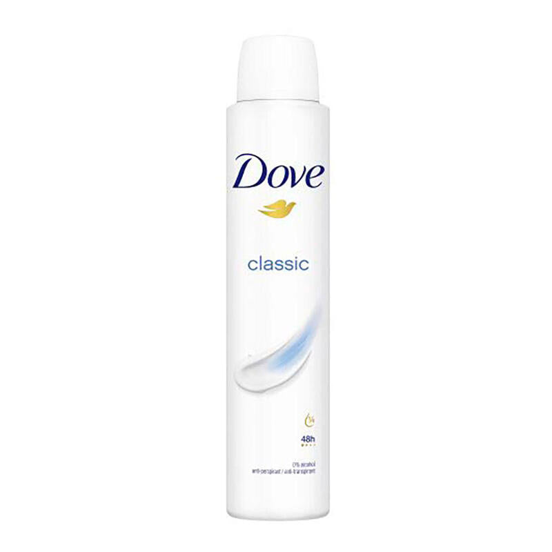 Pack De 2 Unidades - Desodorante Spray Classic 48 H, 0% Alcohol Antitranspirante, 200 Ml