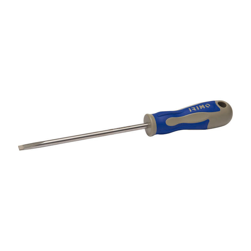 Pack De 2 Unidades - Destornillador Boca Recta Mango Bimaterial 0,5x3x100mm 408-3-100 Irimo