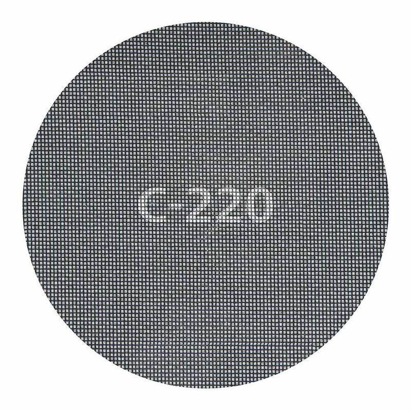 Pack De 2 Unidades - Discos De Lijar Autoadherentes De Rejilla De Carburo Ø225 Mm, Grano 220, 5 Uds