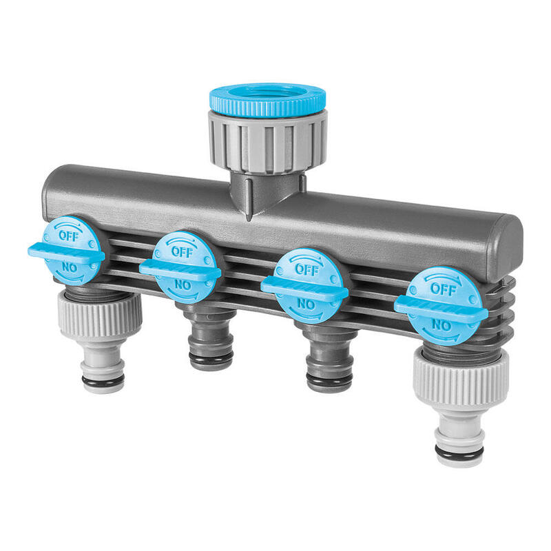 Pack De 2 Unidades - Distribuidor De 4 Salidas Ideal Cellfast