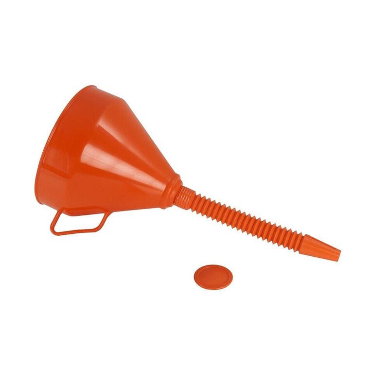 Pack De 2 Unidades - Embudo De Plástico Con Pico Flexible Para Trasvase De Líquidos, Ø160 Mm