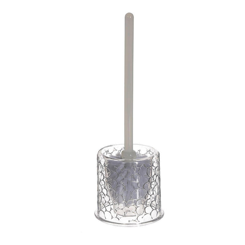 Pack De 2 Unidades - Escobilla De Baño Transparente Modelo Galet