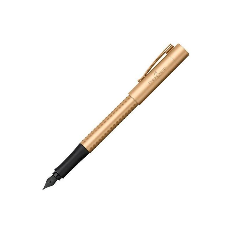 Pack De 2 Unidades Faber Castell Pluma Estilográfica Grip Edition F Oro