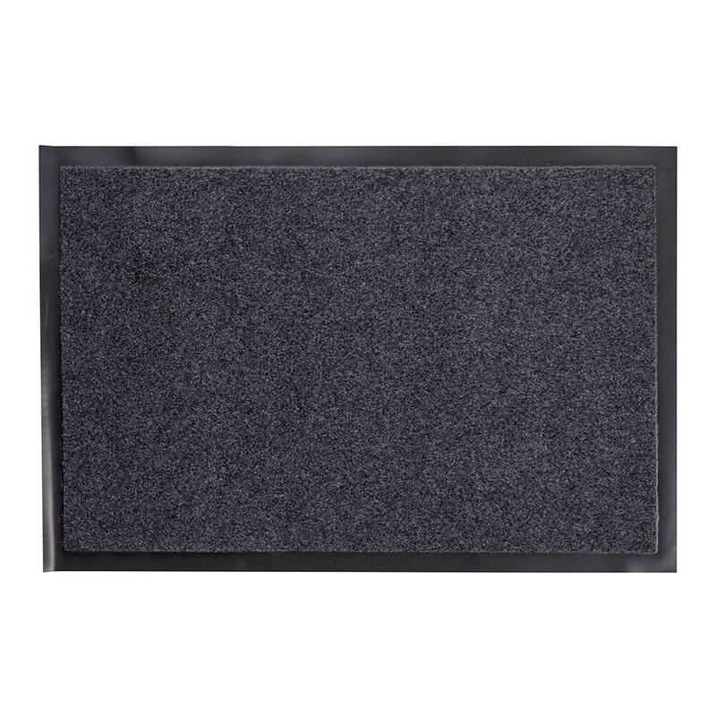 Pack De 2 Unidades - Felpudo Negro Antideslizante 60x40cm