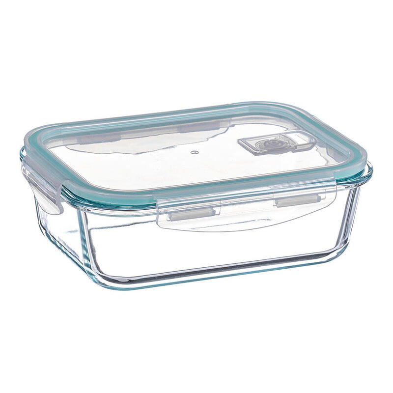 Pack De 2 Unidades - Fiambrera Borosilicato Rectangular Hermética 1520 Ml
