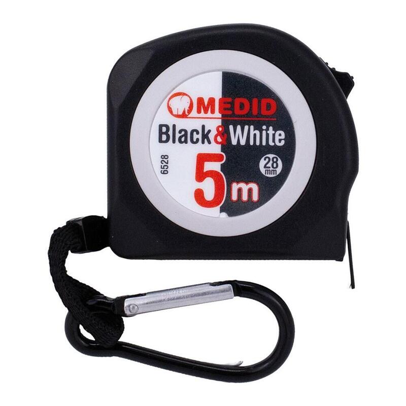 Pack De 2 Unidades - Flexómetro Black & White 5 M X 28 Mm
