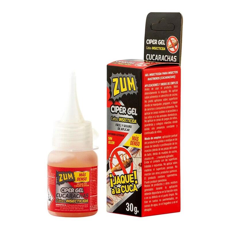Pack De 2 Unidades - Gel Ciper, Cebo Insecticida Para Cucarachas, 30 G